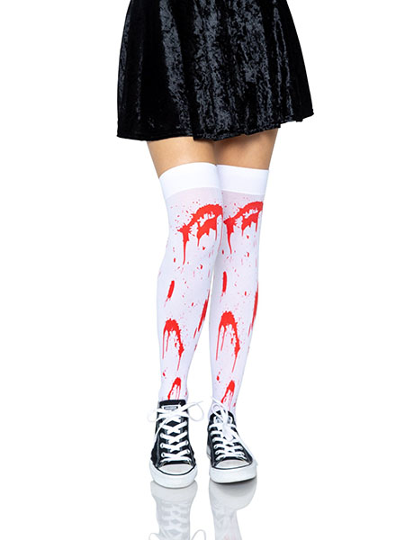 Rhea Zombie Thigh High Stockings