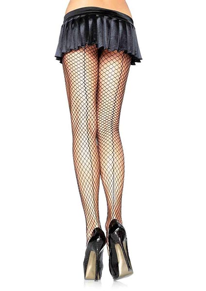 Rochelle Industrial Net Backseam Tights