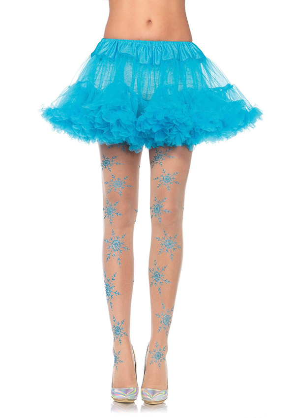 Sonja Glitter Snowflake Tights