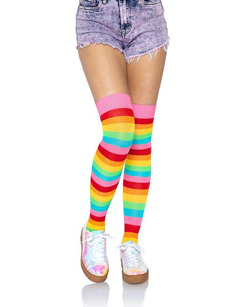 Raya Rainbow Leg Warmers