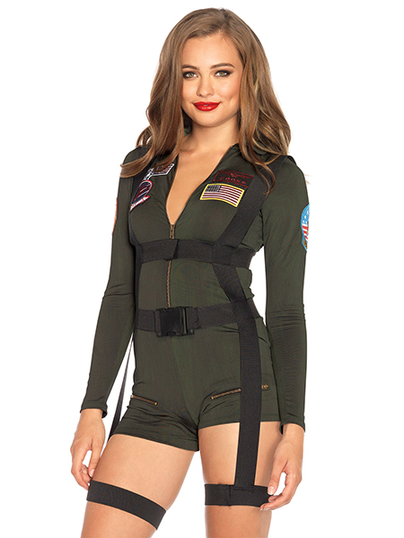 Top Gun Costume Romper