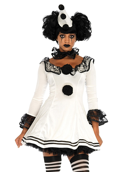 Pierrot Clown Costume