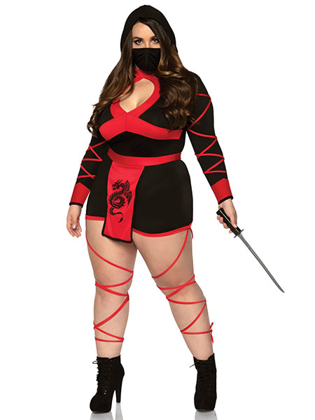 Plus Dragon Ninja Costume