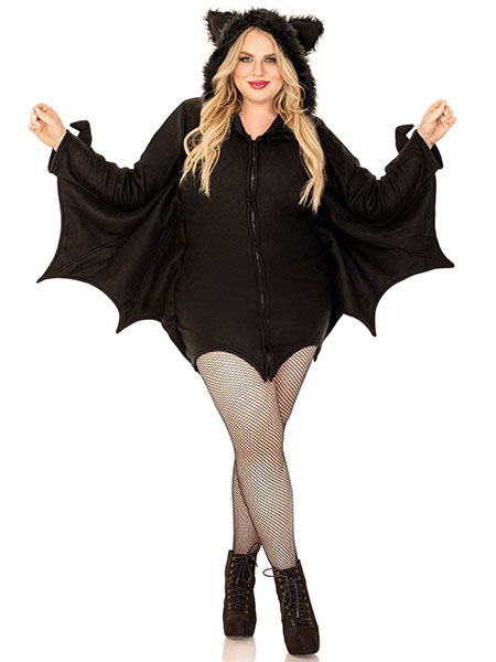 Plus Cozy Bat Costume