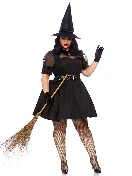 Plus Bewitching Witch Costume