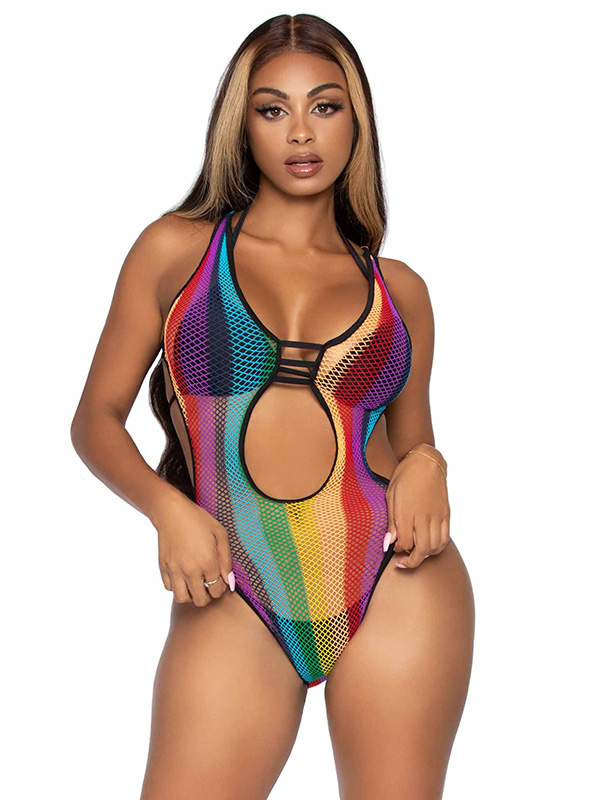 Sunny Vibes Rainbow Bodysuit