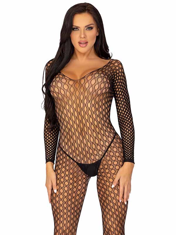 Caught Feelings O-Net Bodystocking