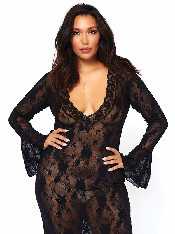 Plus Unlimited Love Lace Dress